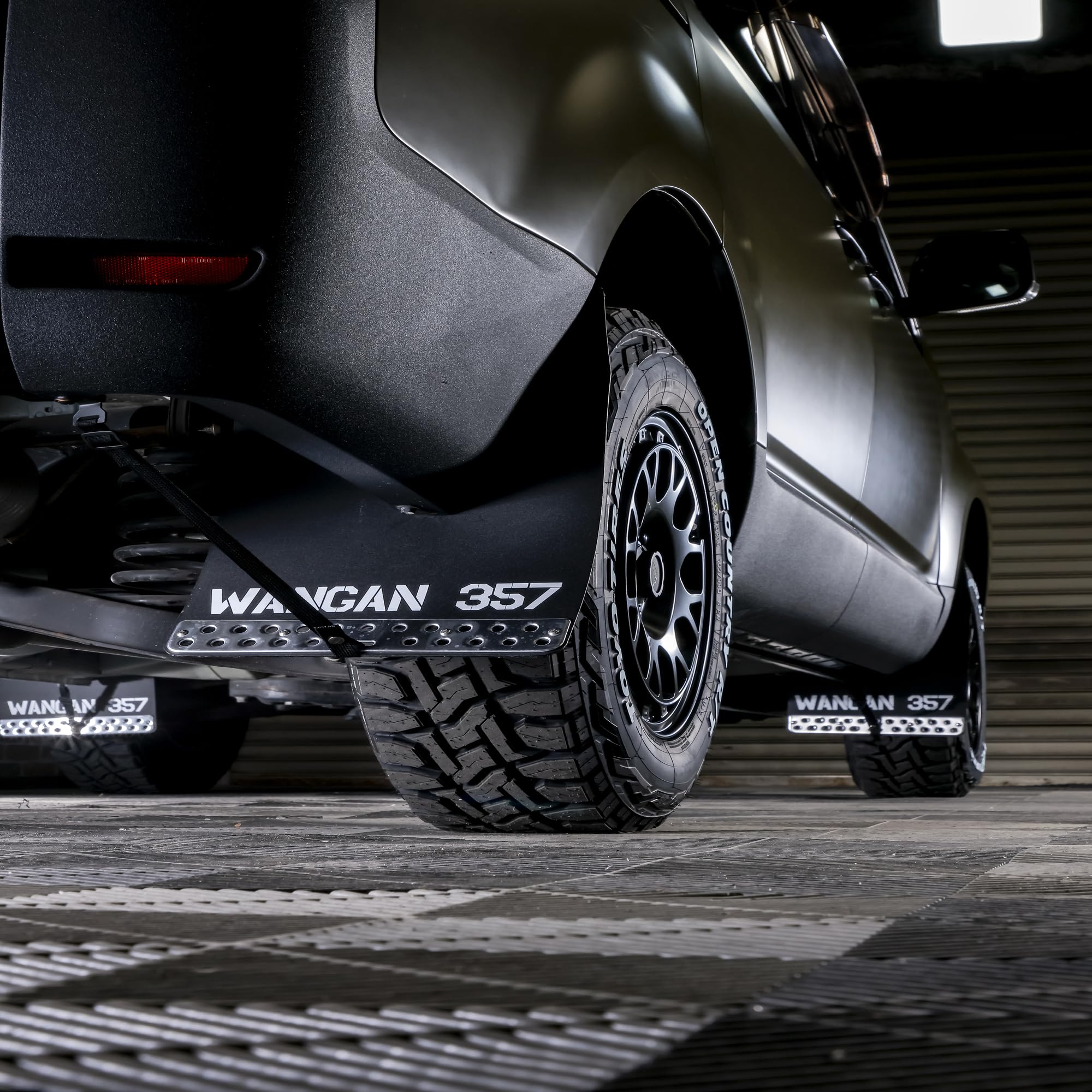 Amazon | WANGAN357 デリカD5 マッドフラップ マッドガード 大型